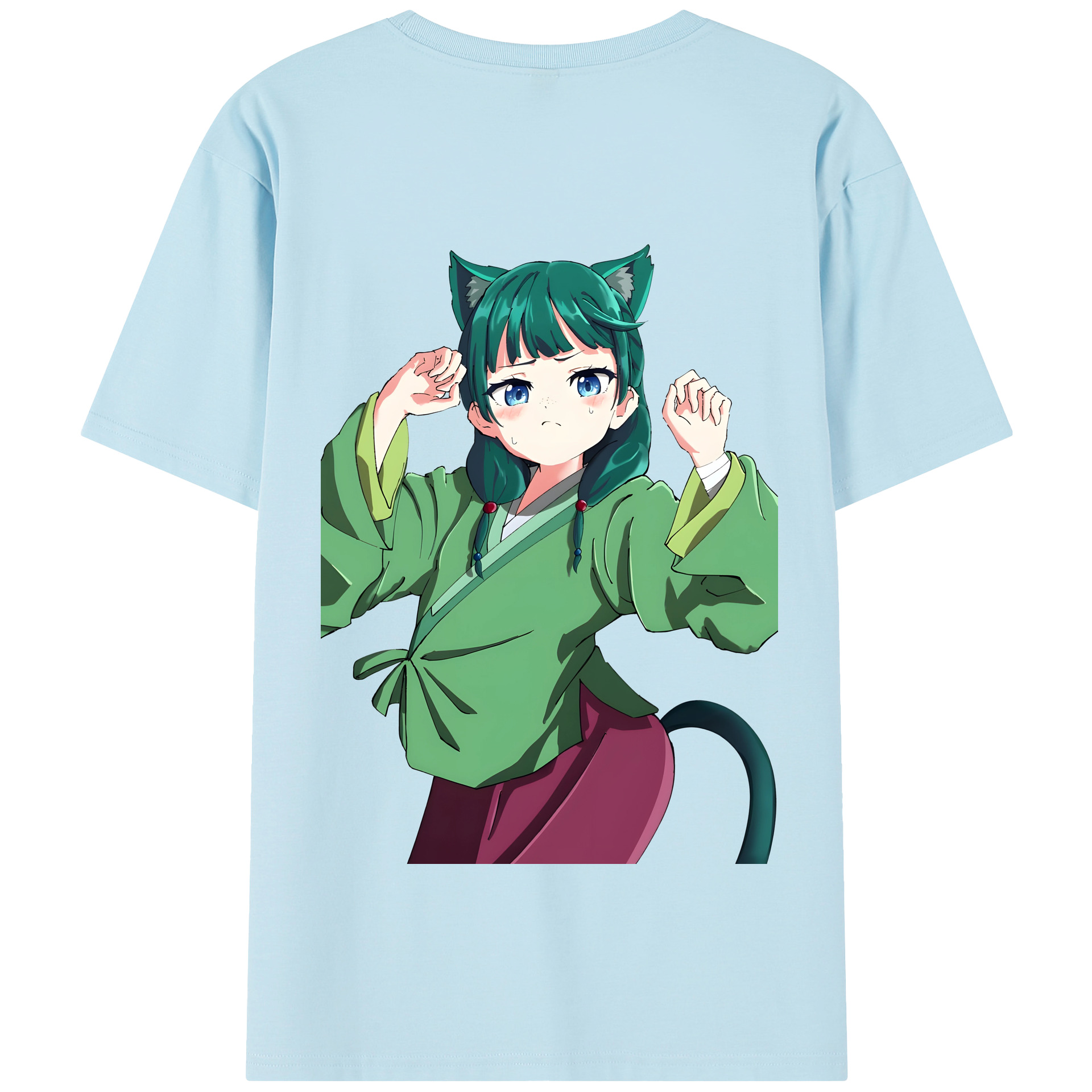 （画像用） 薬屋のひとりごと The Apothecary Diaries 綿100％半袖Tシャツ（背面プリント）